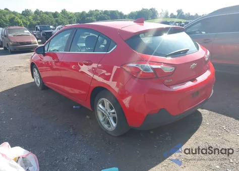 2017 Chevrolet Cruze Lt Auto from USA, damaged, VIN 3G1BE6SM9HS609758